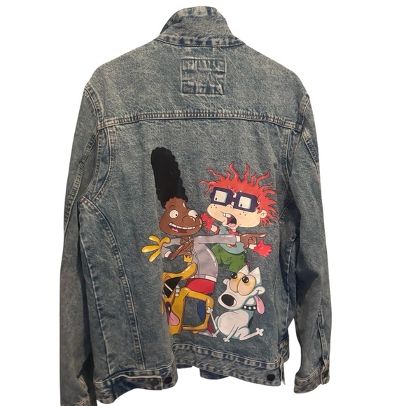 Members Only Other - Nickelodeon Members Only Kids Rugrats Blue Denim Jacket Size Large